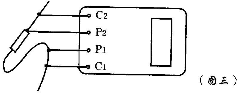 數(shù)字接式地電阻測(cè)試儀接線圖